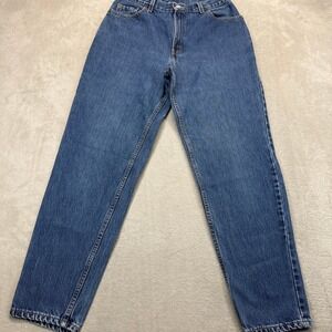 Vintage Levi's 550 Jeans Women's 12 Mis Medium Wash Relaxed Fit Tapered Leg Y2K‎